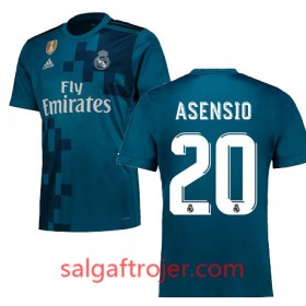 Real Madrid Fodboldtrøjer Asensio 3. sæt 2017/18 Kort ærmer