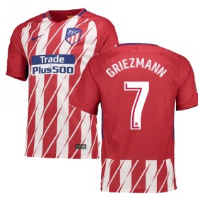 Atlético de Madrid Fodboldtrøjer GRIEZMANN Hjemmebanesæt 2017/18 Kort ærmer
