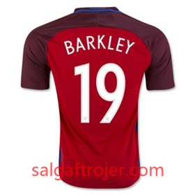 England Fodboldtrøjer BARKLEY Udebanesæt 2016/17 Kort ærmer