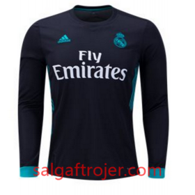 Real Madrid Fodboldtrøjer Udebanesæt 2017/18 Langærmet