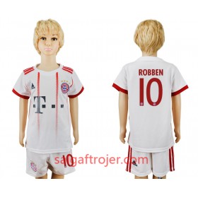 FC Bayern Munchen Fodboldtrøjer Arjen Robben 10 Børn 3. sæt 2017/18 Kort ærmer