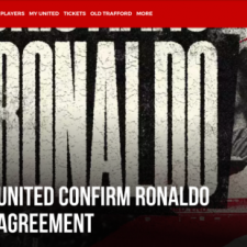 36-årige Cristiano Ronaldo vender tilbage til Manchester United